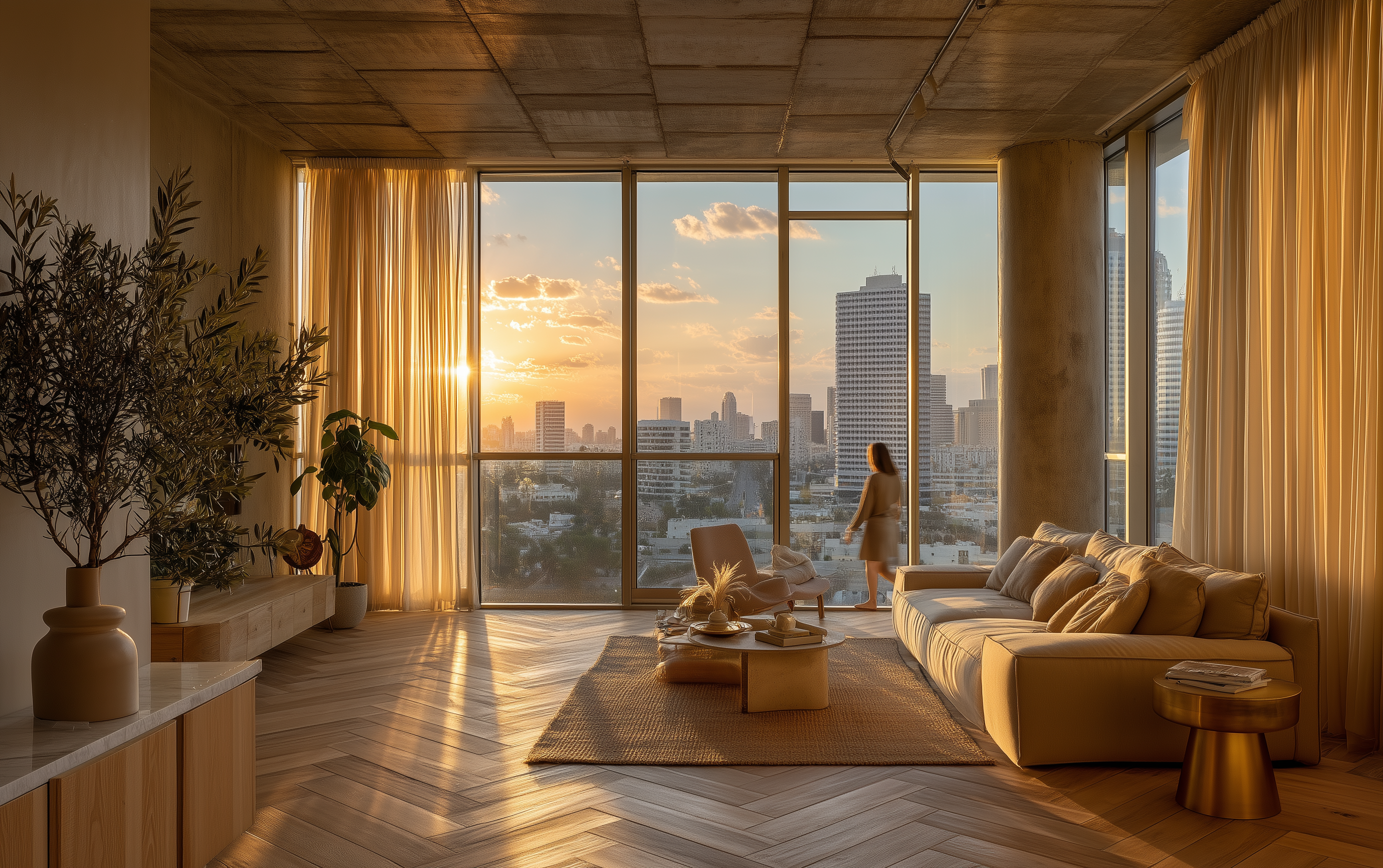 Alon Residence living room